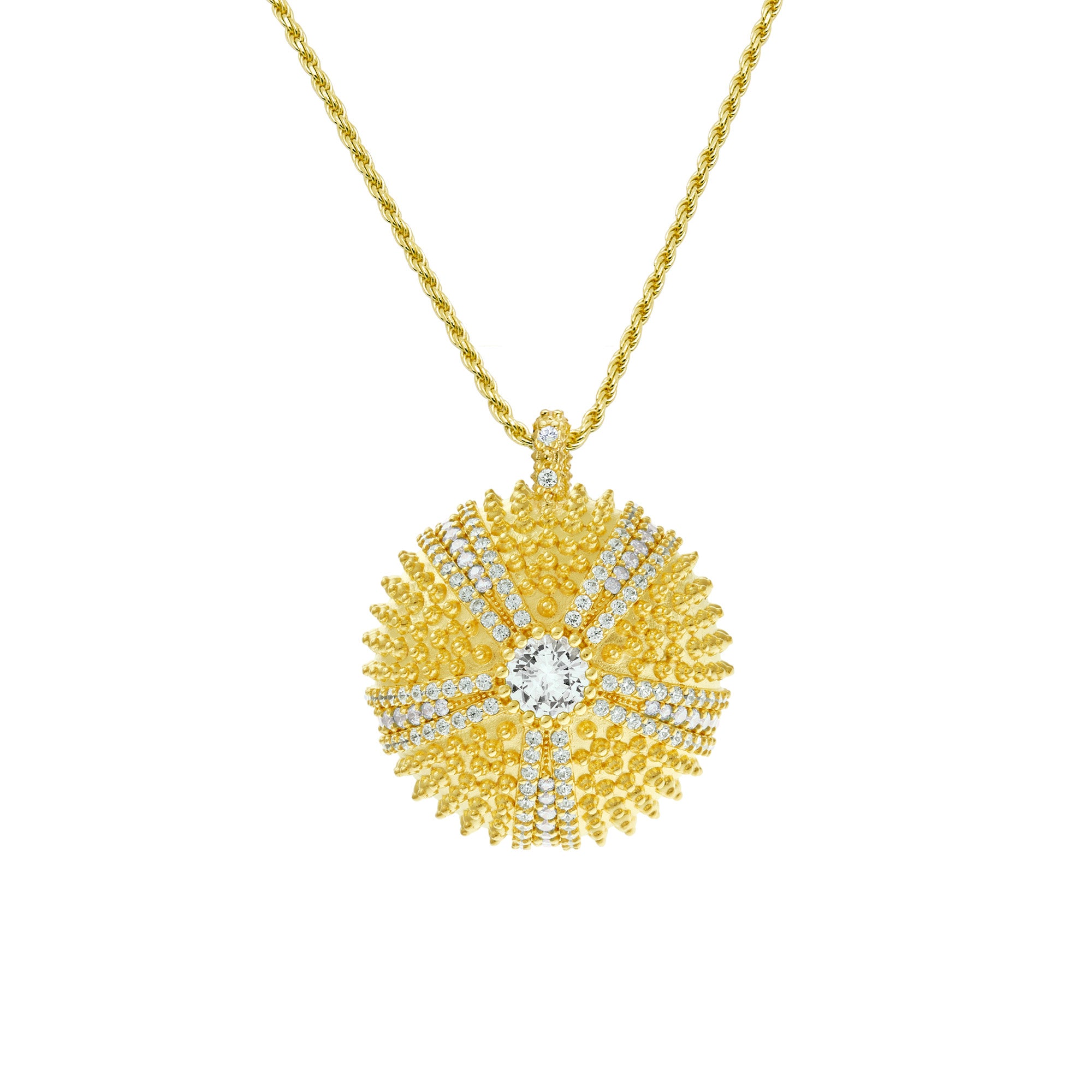 Sea Urchin Cocktail Necklace
