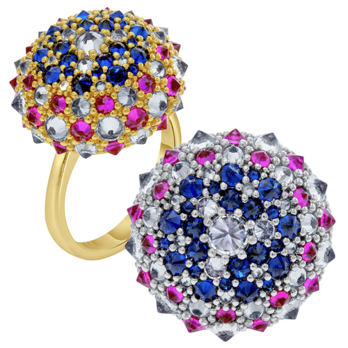 America Bonbon Cocktail Ring