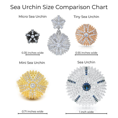 Sea Urchin Cocktail Pendant Charm