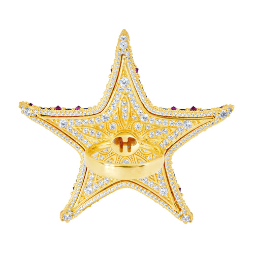 Starfish Totem Cocktail Ring